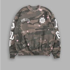 Darc sport camo cherry blossom crew